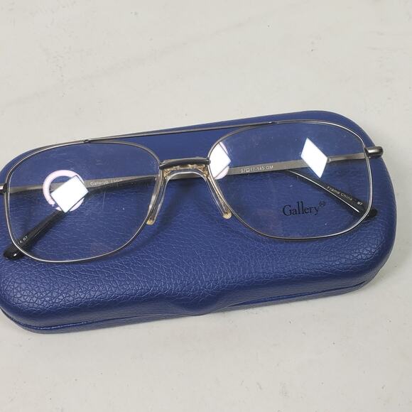 Vintage NOS Gallery Eyeglass Frames 54 17 145 Brown - Picture 3 of 6